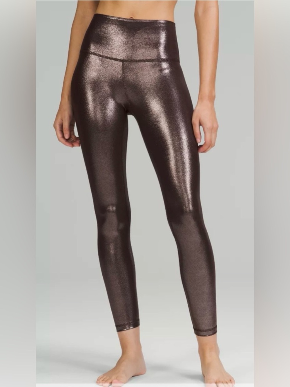 Lululemon Align High Rise 25” Shine Radiate Foil Print